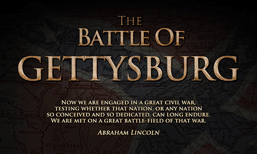 The Battle of Gettysburg Game Logo